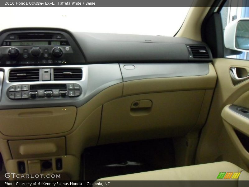 Taffeta White / Beige 2010 Honda Odyssey EX-L