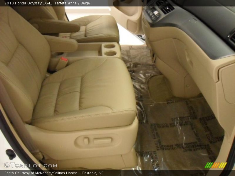 Taffeta White / Beige 2010 Honda Odyssey EX-L