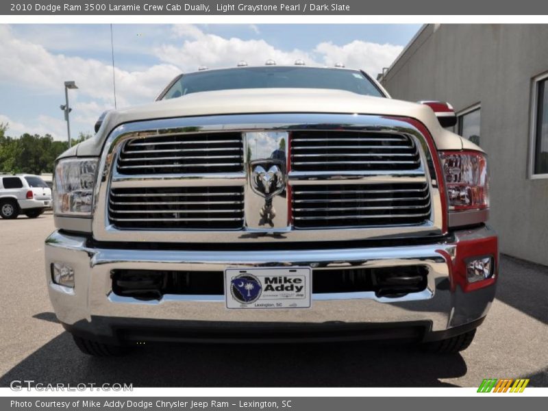 Light Graystone Pearl / Dark Slate 2010 Dodge Ram 3500 Laramie Crew Cab Dually