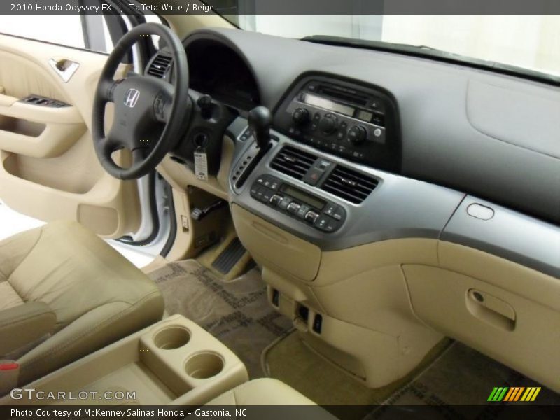 Taffeta White / Beige 2010 Honda Odyssey EX-L