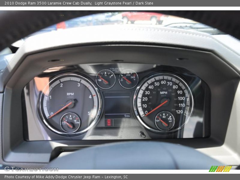 Light Graystone Pearl / Dark Slate 2010 Dodge Ram 3500 Laramie Crew Cab Dually