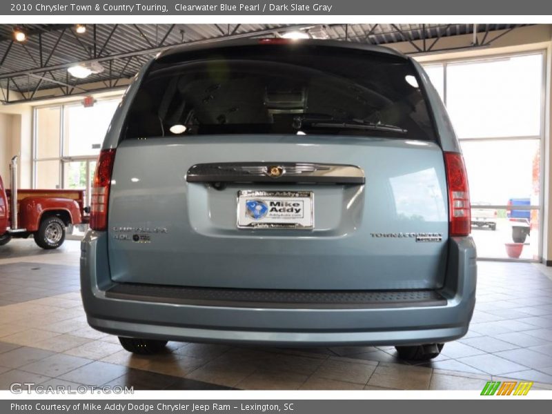 Clearwater Blue Pearl / Dark Slate Gray 2010 Chrysler Town & Country Touring