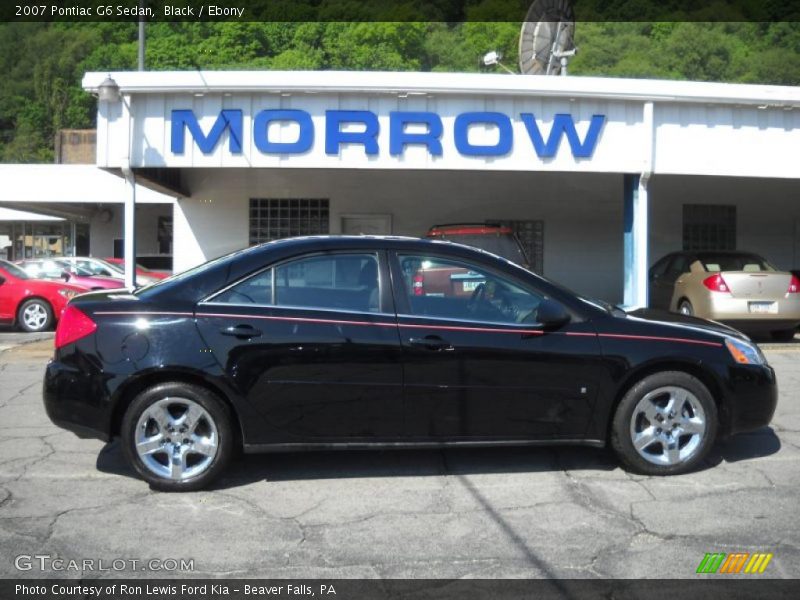 Black / Ebony 2007 Pontiac G6 Sedan