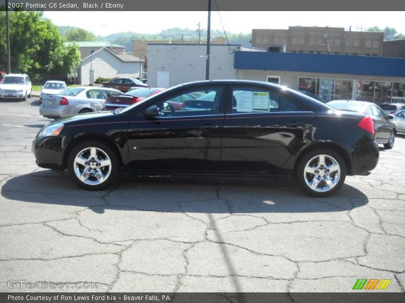 Black / Ebony 2007 Pontiac G6 Sedan