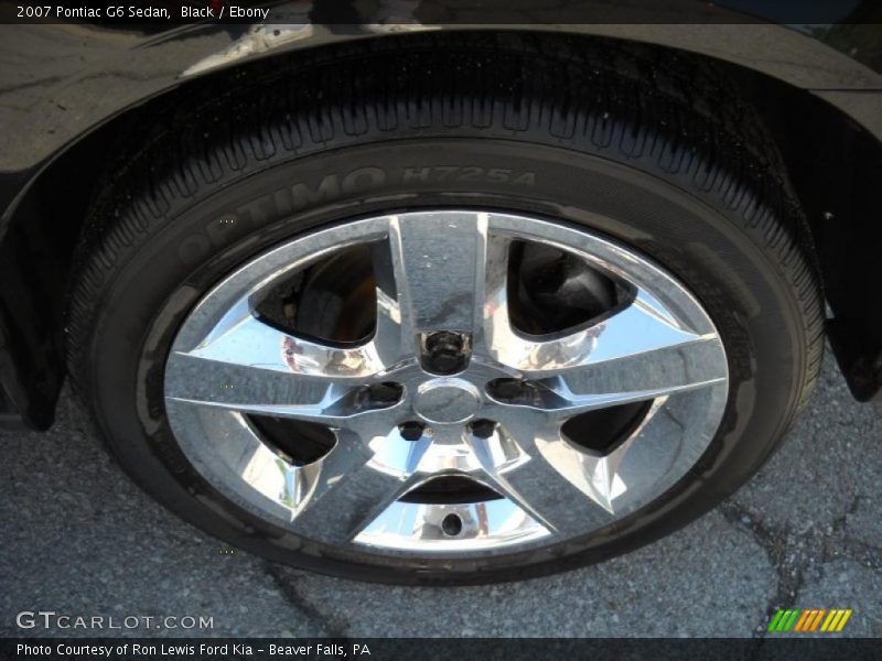 Black / Ebony 2007 Pontiac G6 Sedan