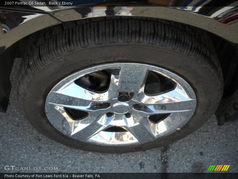 Black / Ebony 2007 Pontiac G6 Sedan
