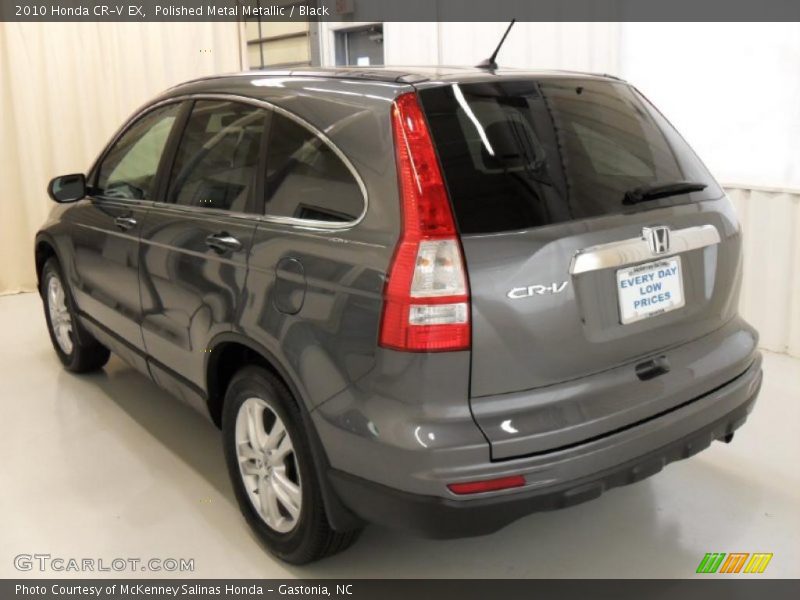 Polished Metal Metallic / Black 2010 Honda CR-V EX