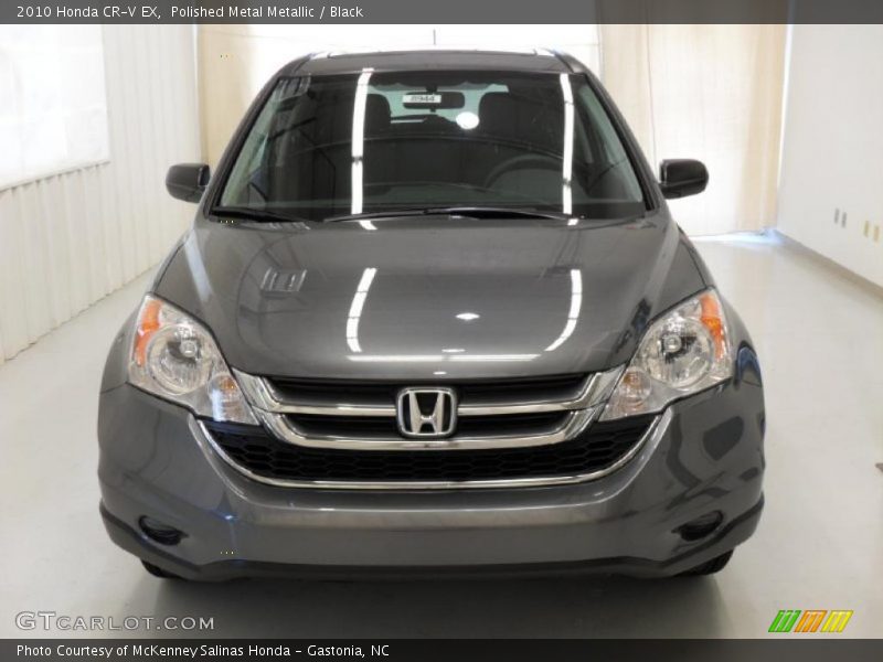 Polished Metal Metallic / Black 2010 Honda CR-V EX