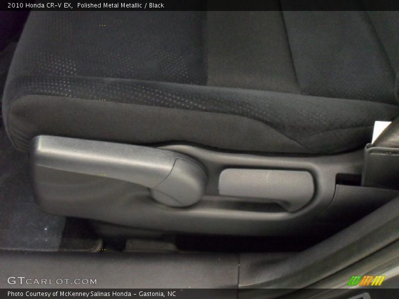 Polished Metal Metallic / Black 2010 Honda CR-V EX