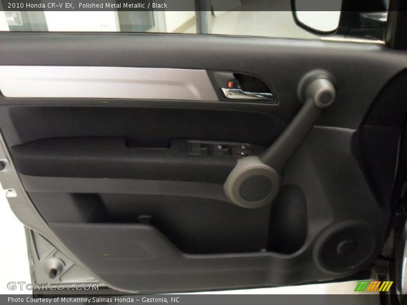 Polished Metal Metallic / Black 2010 Honda CR-V EX