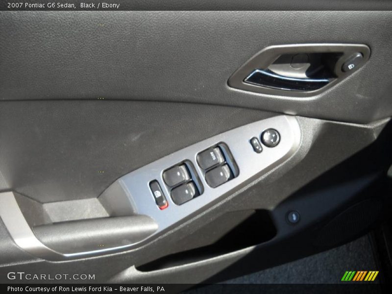 Black / Ebony 2007 Pontiac G6 Sedan