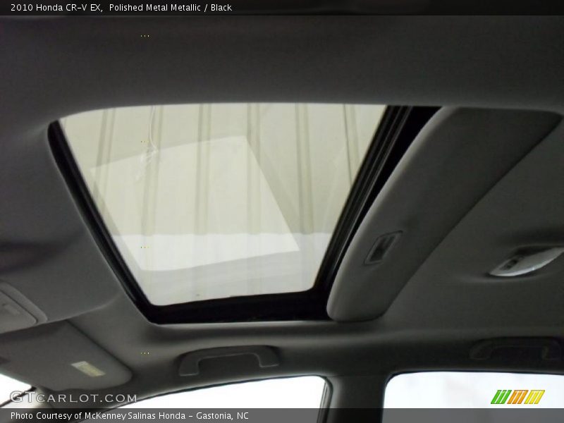 Polished Metal Metallic / Black 2010 Honda CR-V EX