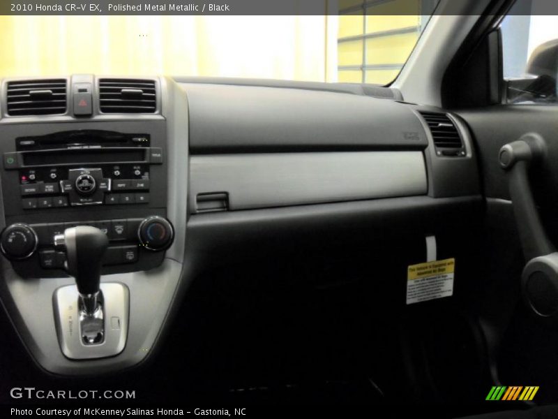 Polished Metal Metallic / Black 2010 Honda CR-V EX