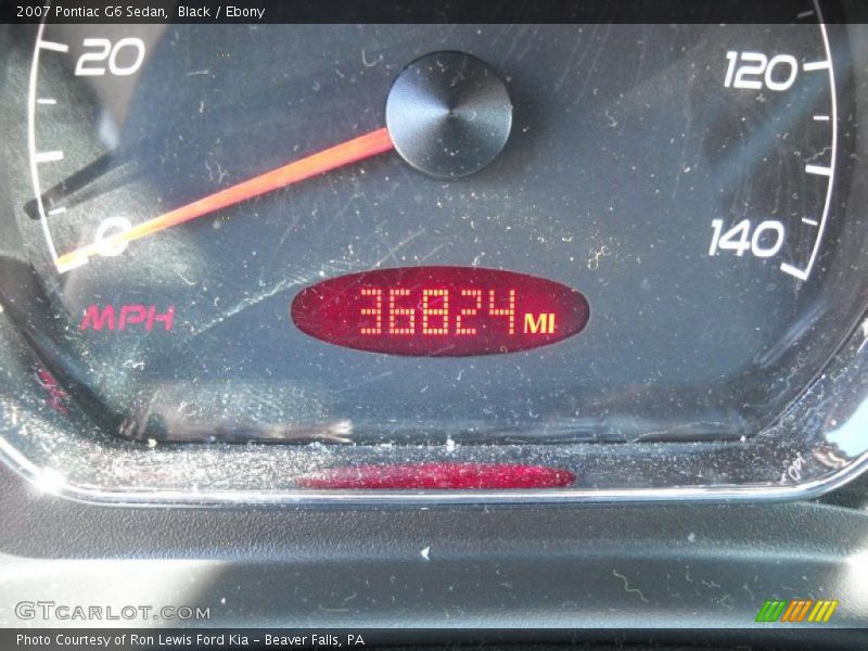 Black / Ebony 2007 Pontiac G6 Sedan