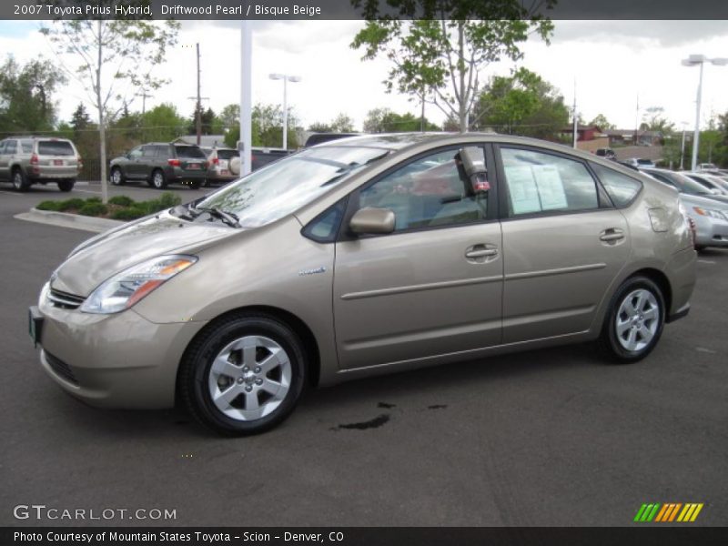 Driftwood Pearl / Bisque Beige 2007 Toyota Prius Hybrid