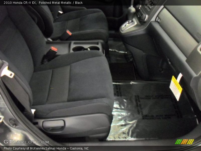 Polished Metal Metallic / Black 2010 Honda CR-V EX