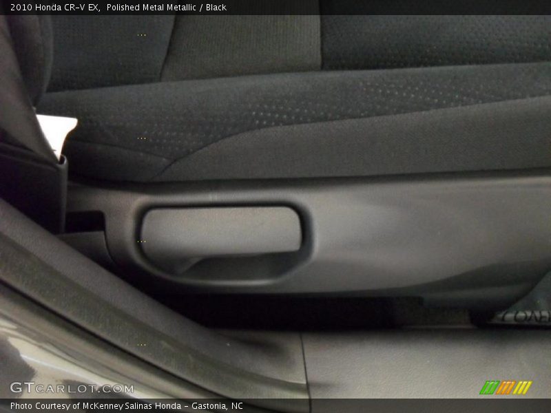 Polished Metal Metallic / Black 2010 Honda CR-V EX