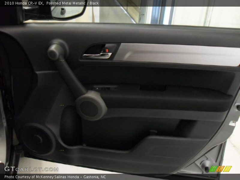 Polished Metal Metallic / Black 2010 Honda CR-V EX