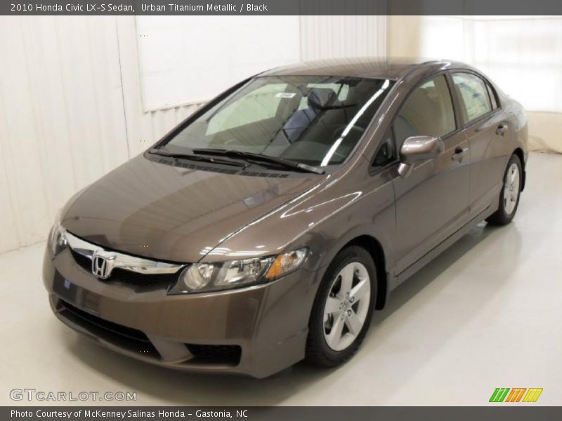 Urban Titanium Metallic / Black 2010 Honda Civic LX-S Sedan