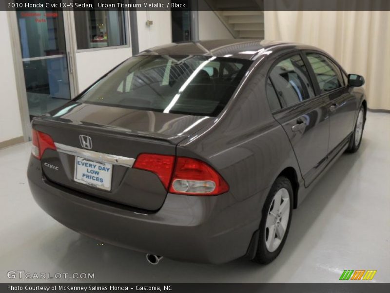 Urban Titanium Metallic / Black 2010 Honda Civic LX-S Sedan