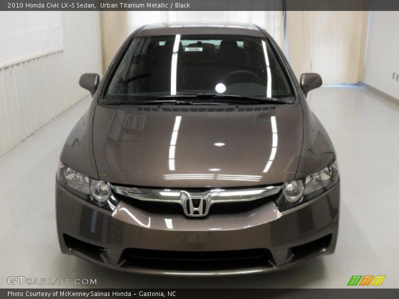Urban Titanium Metallic / Black 2010 Honda Civic LX-S Sedan