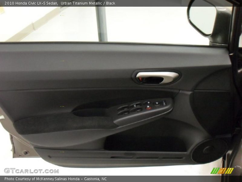 Urban Titanium Metallic / Black 2010 Honda Civic LX-S Sedan