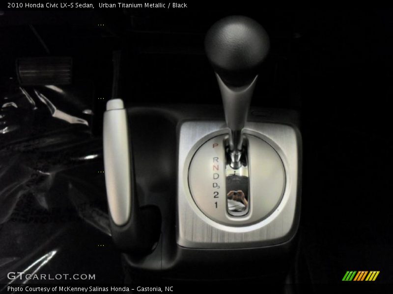 Urban Titanium Metallic / Black 2010 Honda Civic LX-S Sedan