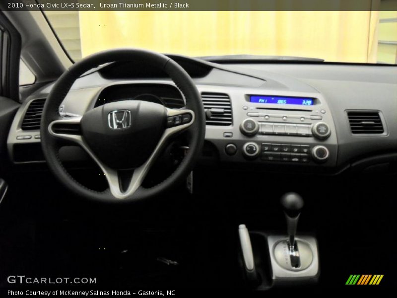 Urban Titanium Metallic / Black 2010 Honda Civic LX-S Sedan