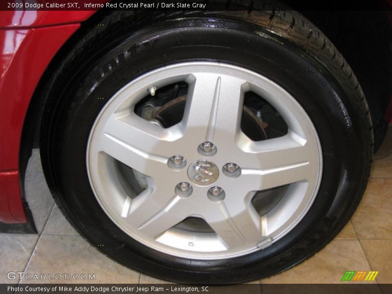 Inferno Red Crystal Pearl / Dark Slate Gray 2009 Dodge Caliber SXT