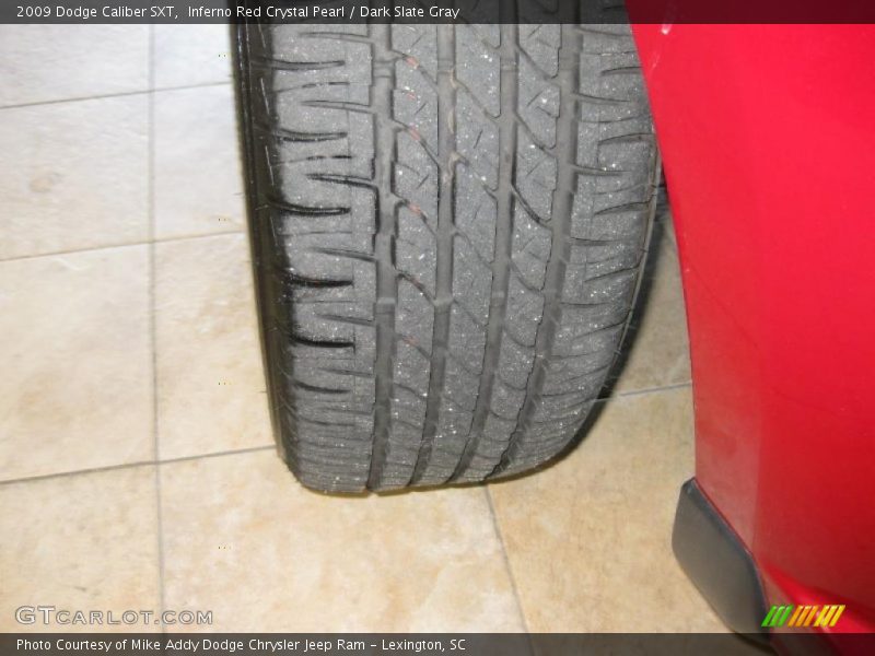 Inferno Red Crystal Pearl / Dark Slate Gray 2009 Dodge Caliber SXT