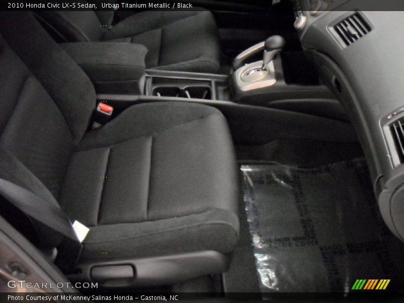 Urban Titanium Metallic / Black 2010 Honda Civic LX-S Sedan