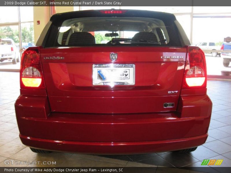 Inferno Red Crystal Pearl / Dark Slate Gray 2009 Dodge Caliber SXT