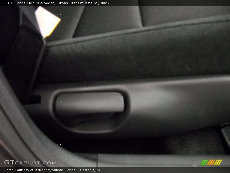 Urban Titanium Metallic / Black 2010 Honda Civic LX-S Sedan