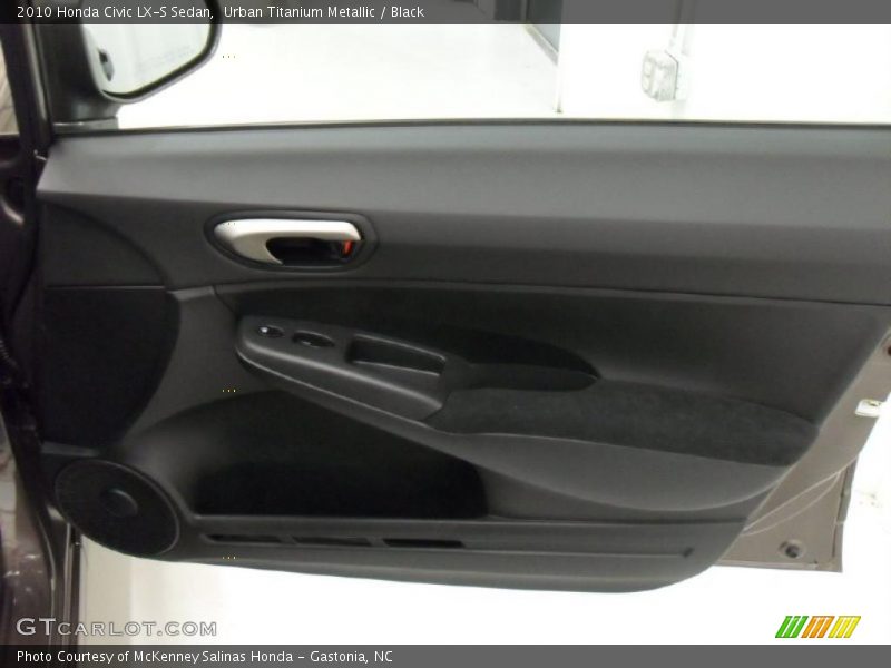 Urban Titanium Metallic / Black 2010 Honda Civic LX-S Sedan