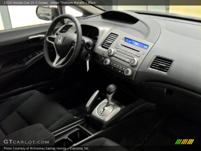 Urban Titanium Metallic / Black 2010 Honda Civic LX-S Sedan