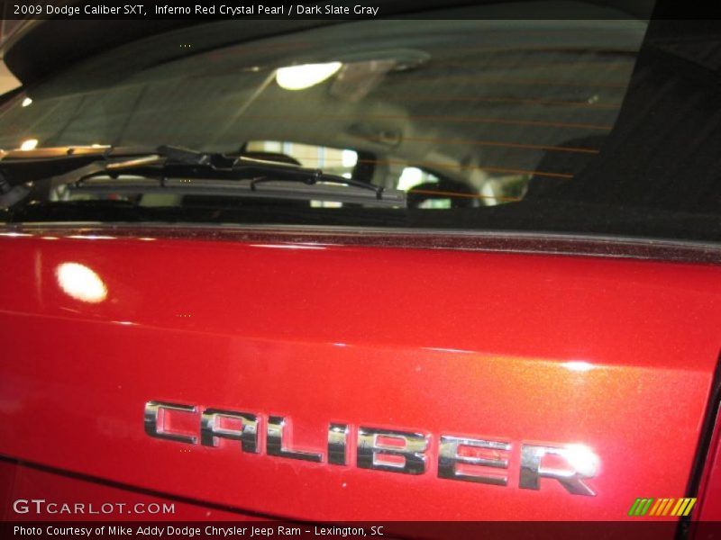 Inferno Red Crystal Pearl / Dark Slate Gray 2009 Dodge Caliber SXT