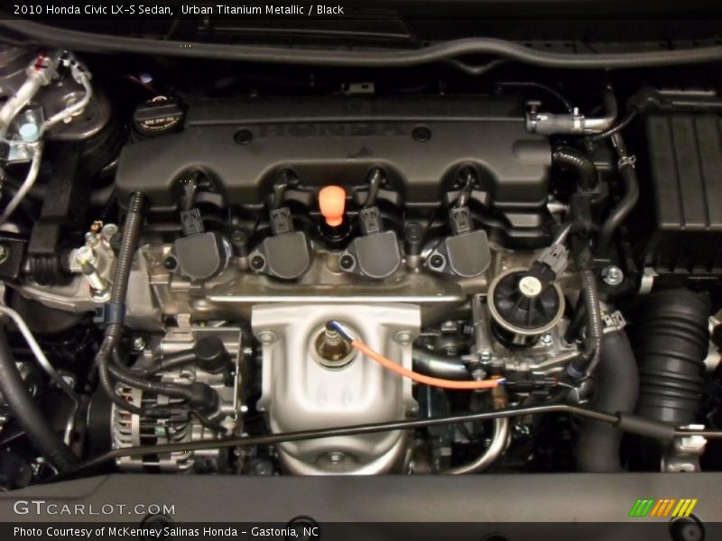 Urban Titanium Metallic / Black 2010 Honda Civic LX-S Sedan