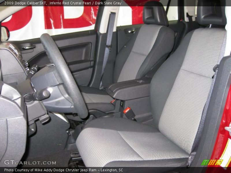 Inferno Red Crystal Pearl / Dark Slate Gray 2009 Dodge Caliber SXT