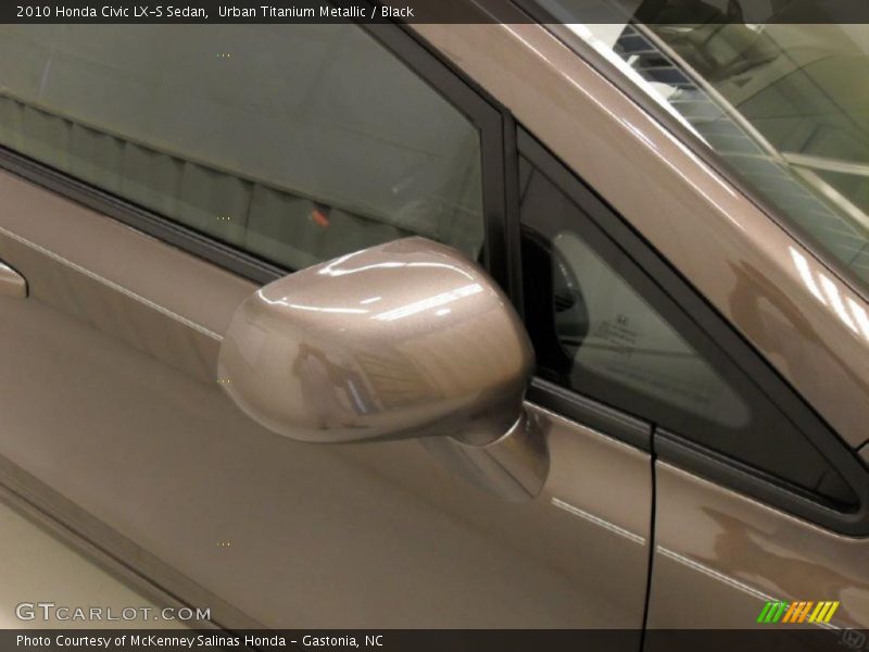 Urban Titanium Metallic / Black 2010 Honda Civic LX-S Sedan