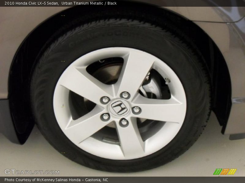 Urban Titanium Metallic / Black 2010 Honda Civic LX-S Sedan