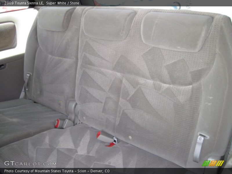 Super White / Stone 2009 Toyota Sienna LE