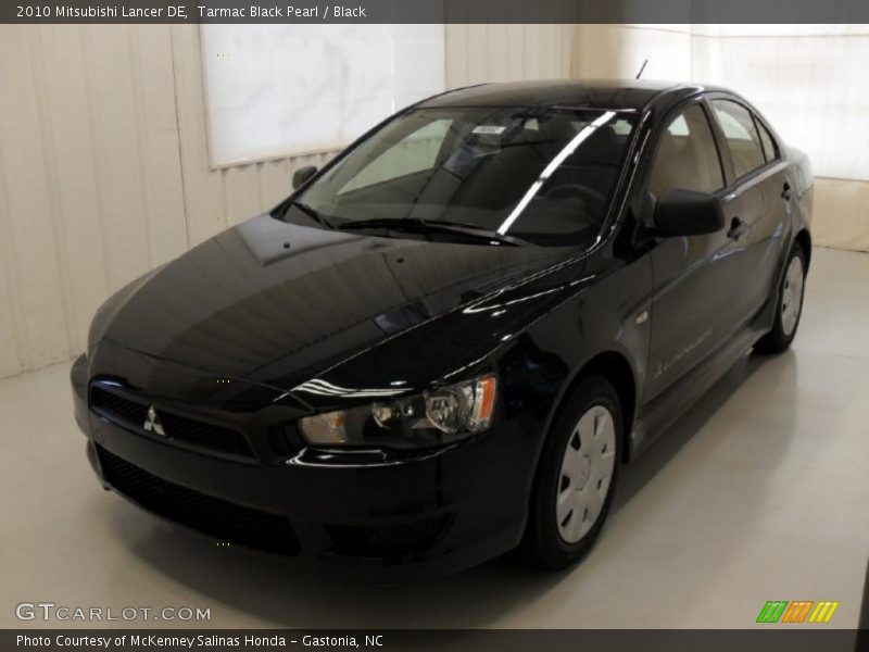 Tarmac Black Pearl / Black 2010 Mitsubishi Lancer DE