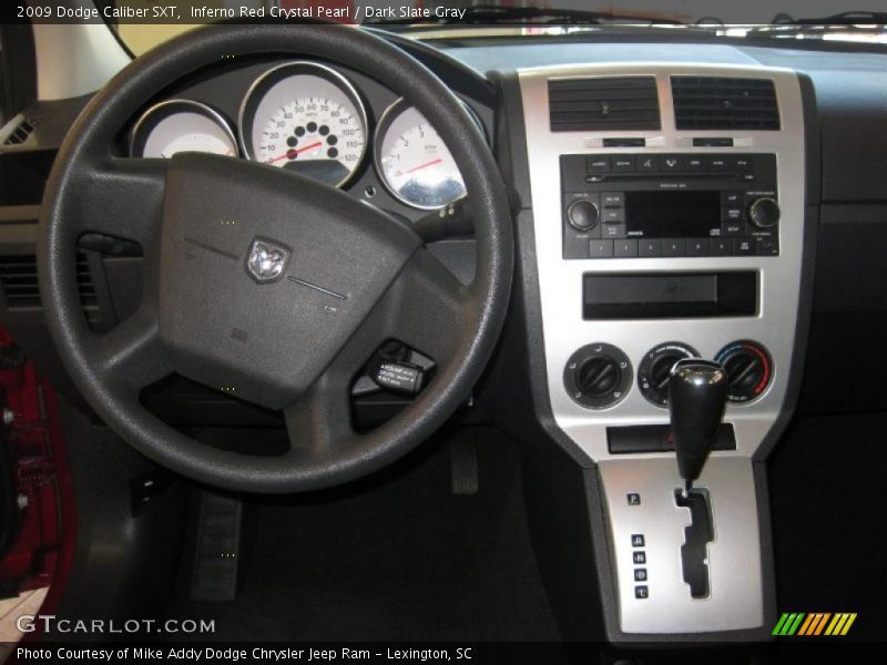 Inferno Red Crystal Pearl / Dark Slate Gray 2009 Dodge Caliber SXT