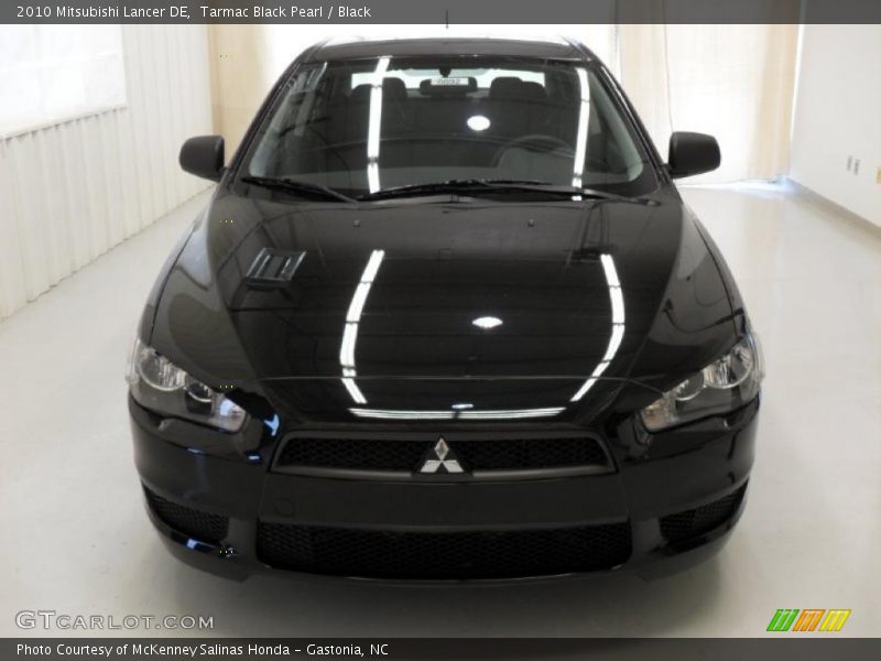 Tarmac Black Pearl / Black 2010 Mitsubishi Lancer DE