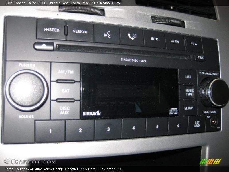 Inferno Red Crystal Pearl / Dark Slate Gray 2009 Dodge Caliber SXT