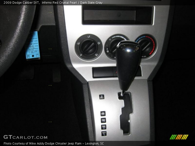 Inferno Red Crystal Pearl / Dark Slate Gray 2009 Dodge Caliber SXT
