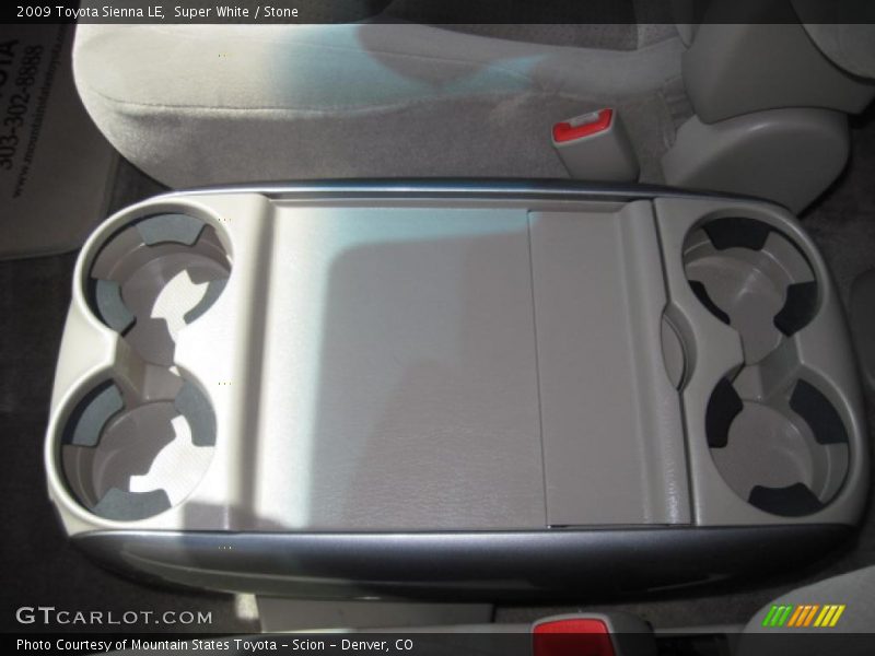 Super White / Stone 2009 Toyota Sienna LE