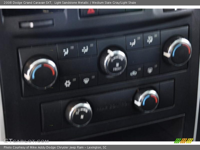 Light Sandstone Metallic / Medium Slate Gray/Light Shale 2008 Dodge Grand Caravan SXT