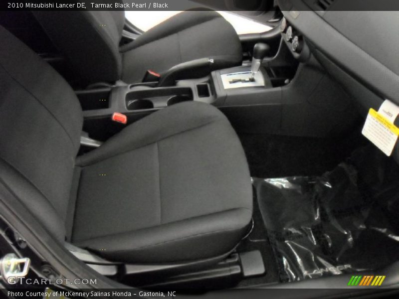 Tarmac Black Pearl / Black 2010 Mitsubishi Lancer DE