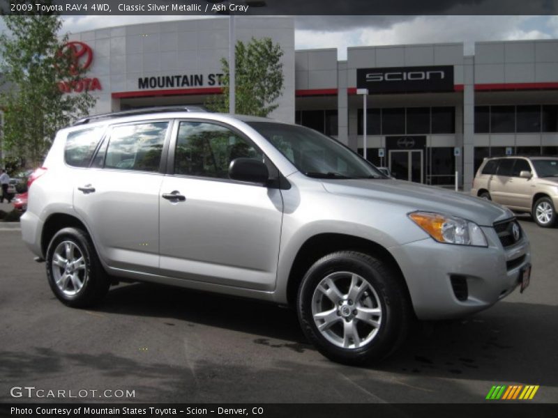 Classic Silver Metallic / Ash Gray 2009 Toyota RAV4 4WD